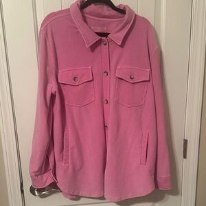 Altar'd State Pink Utility Jacket oversized